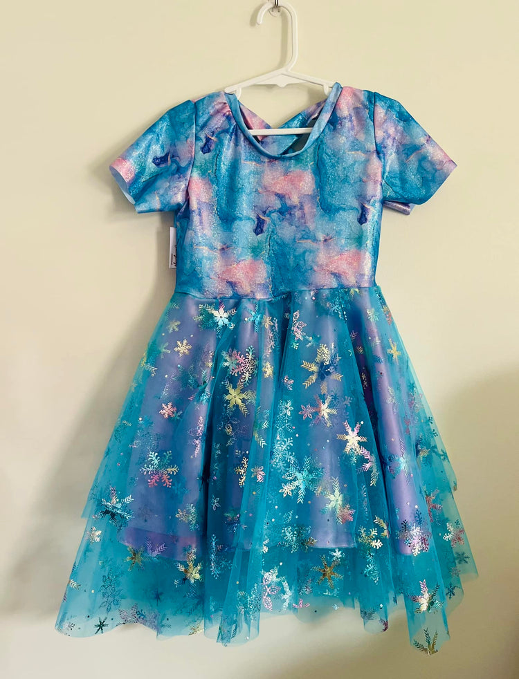 Criss-Cross Strap TULLE Dress
