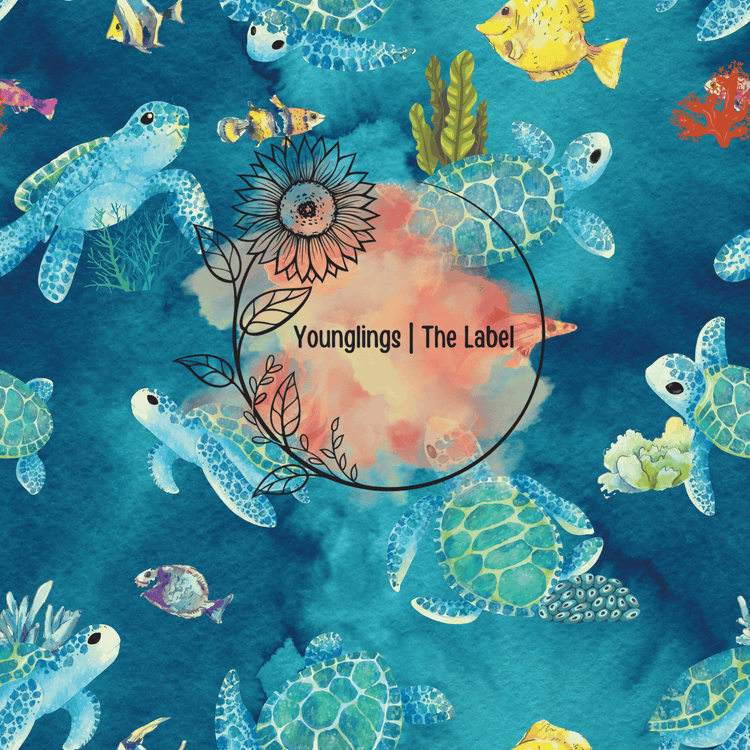 Turtle Cove Scrub Top