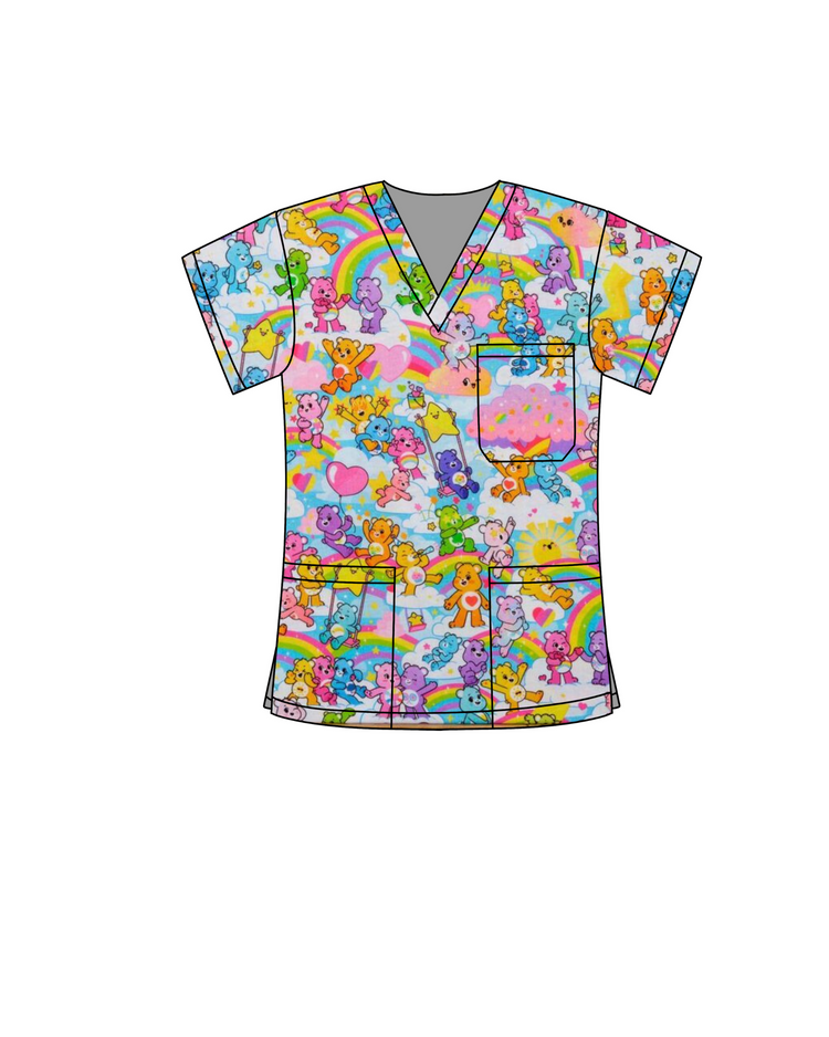 Care Bares Scrub Top