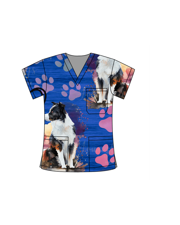 Athena Scrub Top