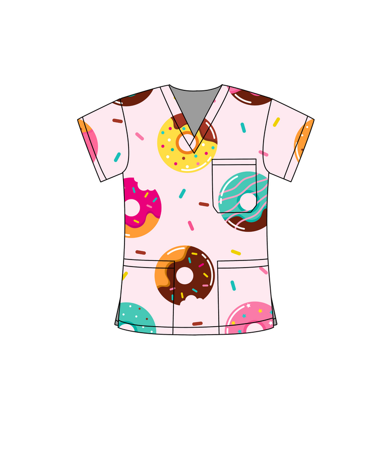 Doh Scrub Top