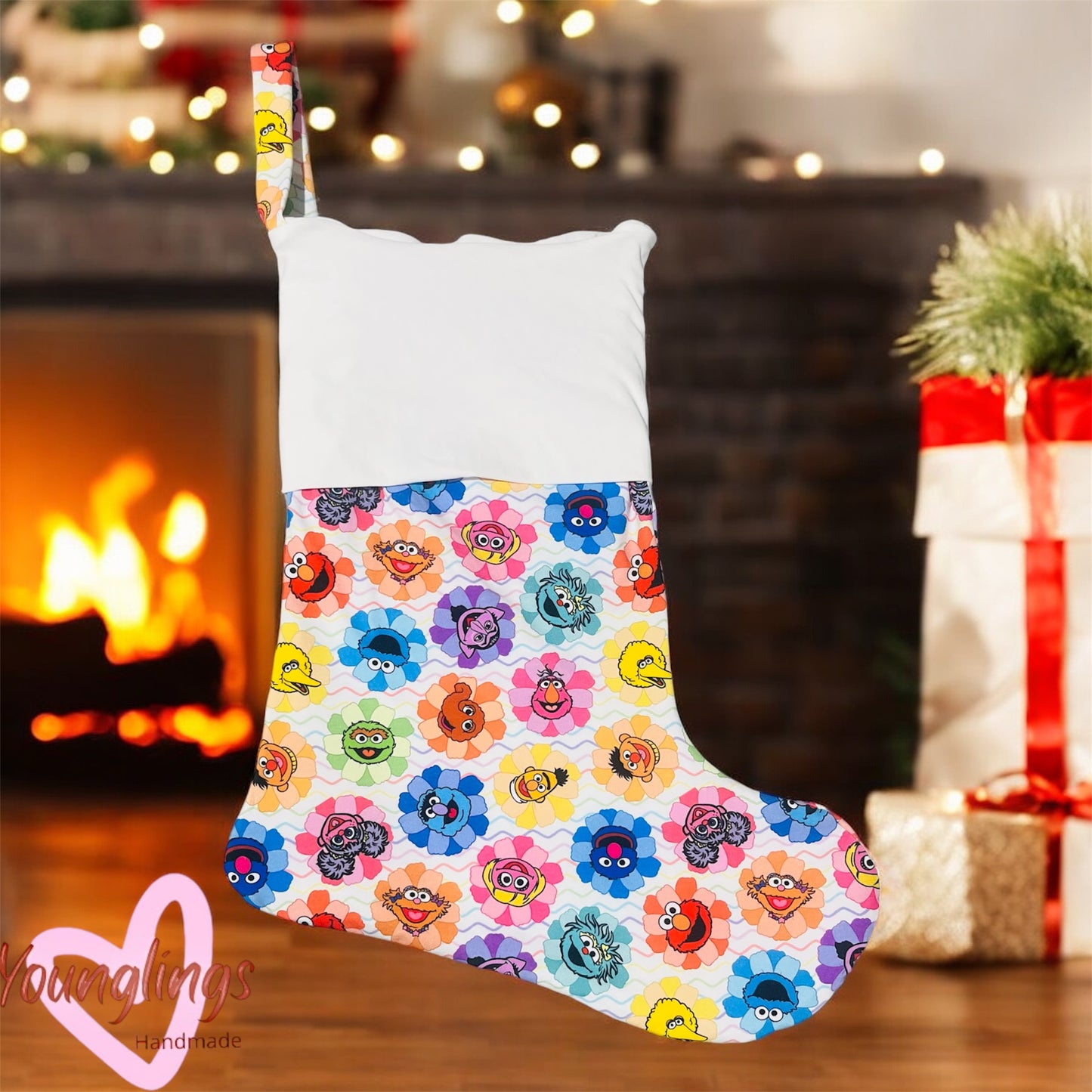 Flower Friends Stocking