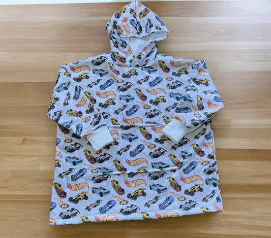 Fast Cars Blanket Hoodie