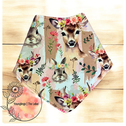 Deer-Lightful Bandana Bib